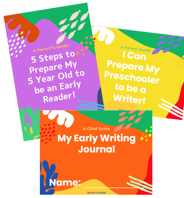 5 Year Old Early Literacy Bundle (E-Books)