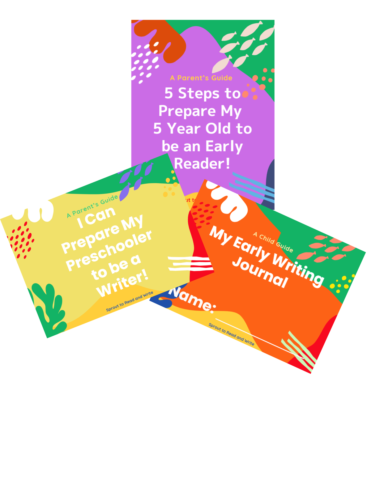 5 Year Old Early Literacy Bundle (E-Books)